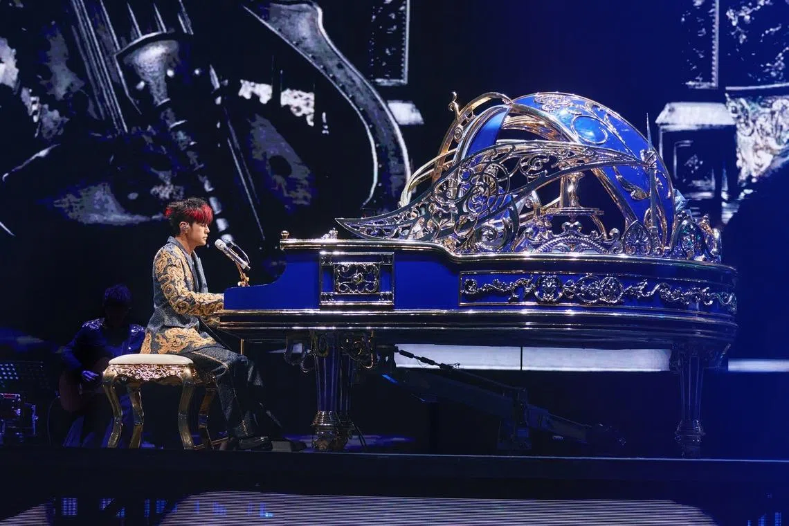 据出席演唱会的歌迷说，周杰伦唱好唱满，并不像网民说的“表演划水”。（取自杰威尔音乐脸书）