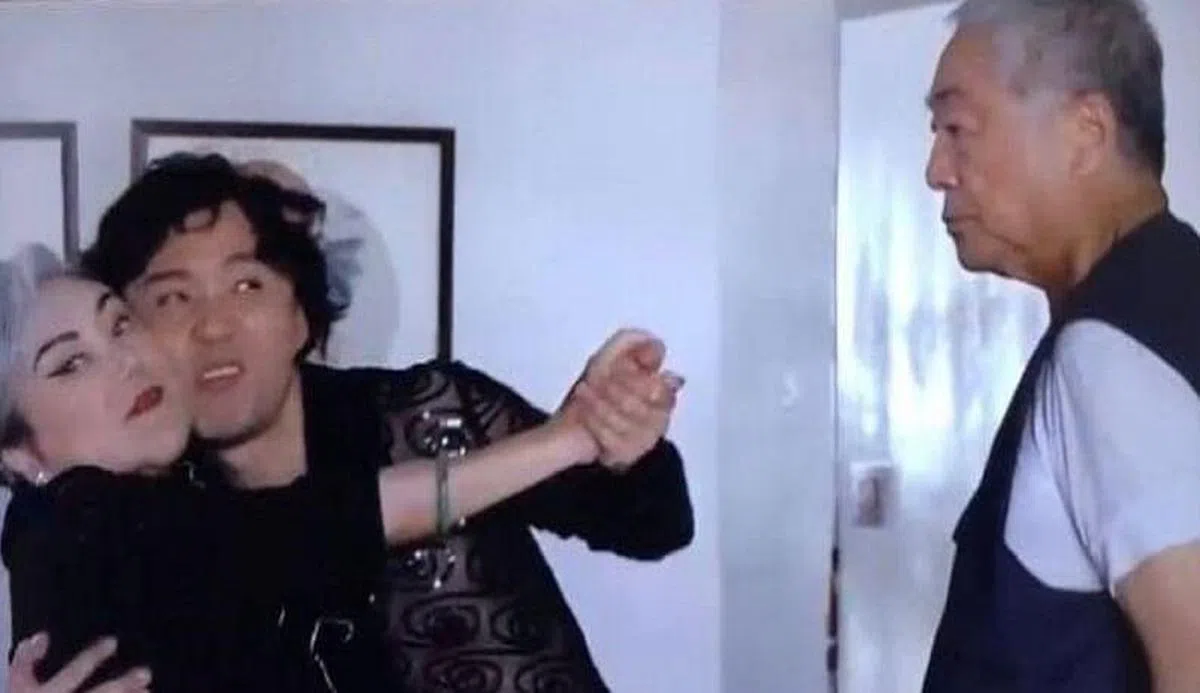 王嘉翊拍《妈咪侠》与邵音音和曾江有对手戏 。（网络照片）