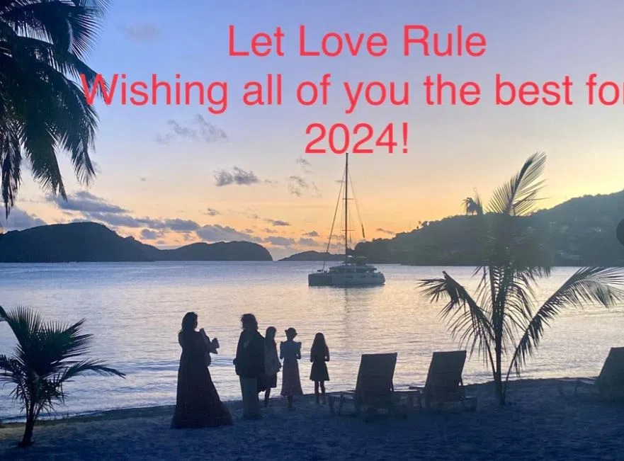 Christian Oliver的新年祝福，竟成为他的最后帖文。（互联网）