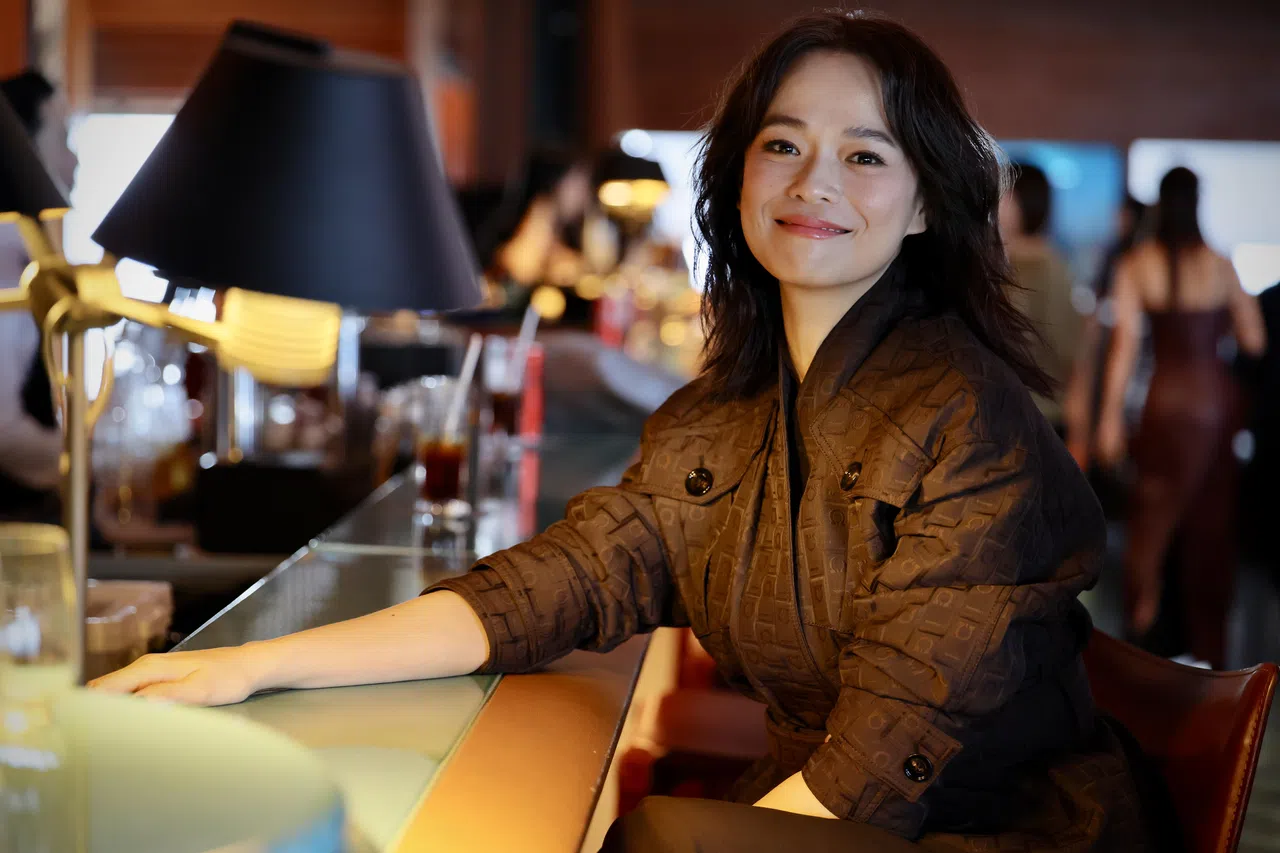 陈凤玲第四度问鼎视后。（龙国雄摄）