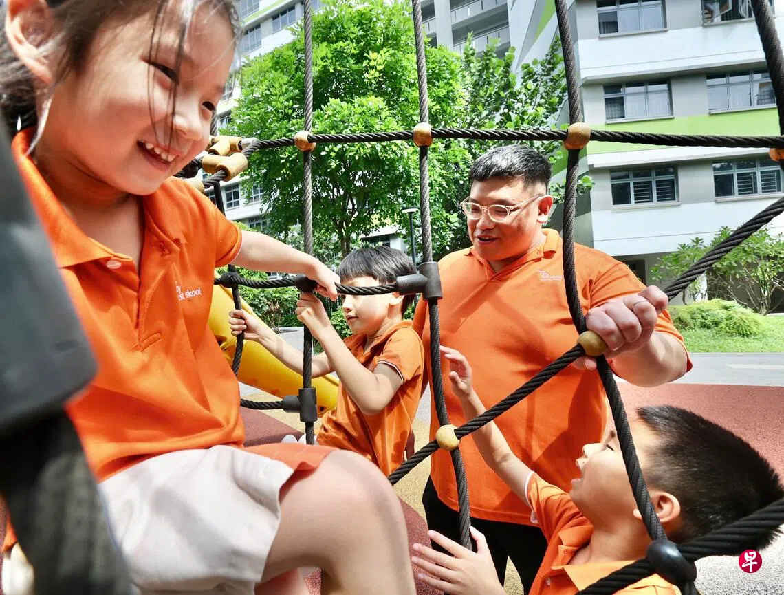 为幼儿教育带来不同视角 本地幼教男教师四年增近六成