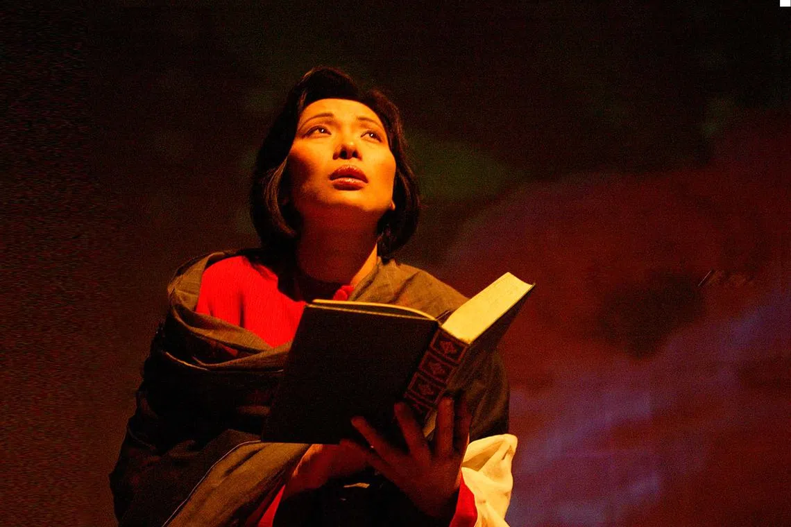 黄翠玲主演《占领》。（凯门剧场提供）