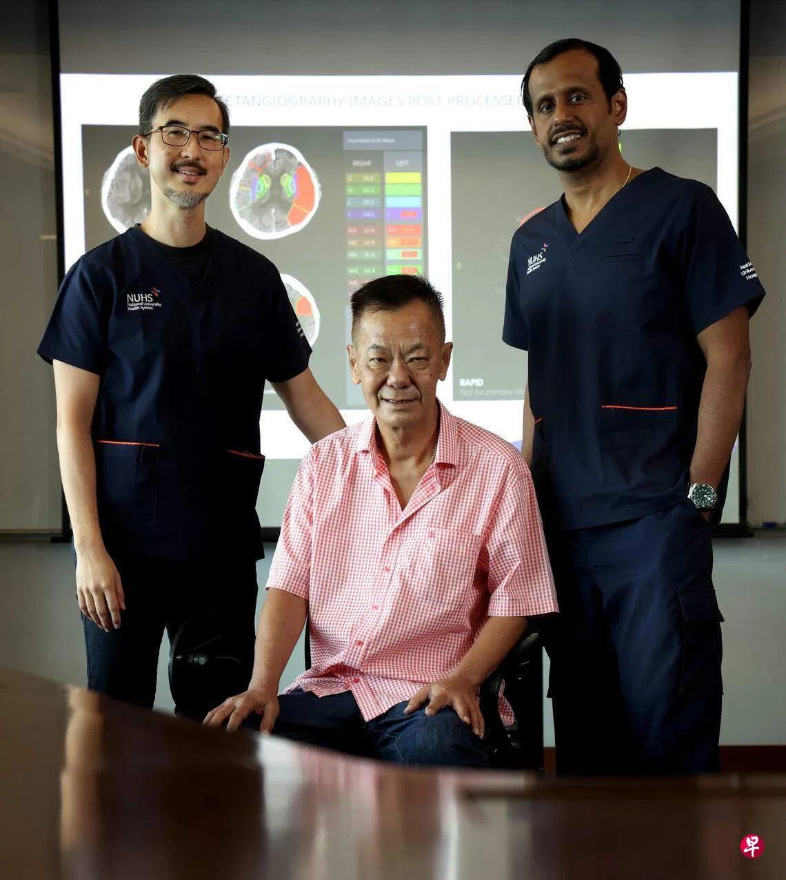 国大医院用AI 一分钟内分析中风病患扫描结果| 联合早报