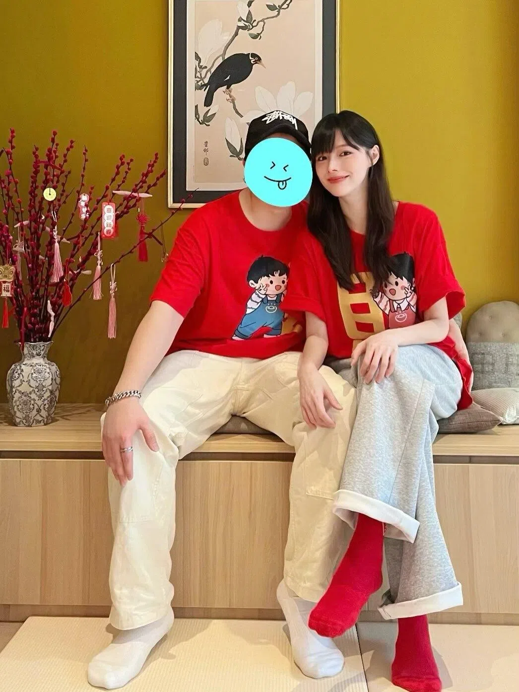 林汐2026年2月公开已和圈外人老公低调结婚并怀孕的喜讯。（取自林汐IG）
