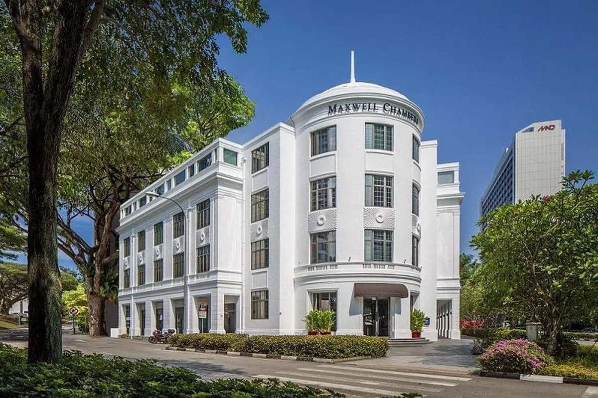 第二届中国—新加坡国际商事争议解决论坛4月7日登场，新加坡会场在麦士威国际争议解决中心（Maxwell Chambers），中方的会场设在北京和厦门。（图／麦士威国际争议解决中心面簿）