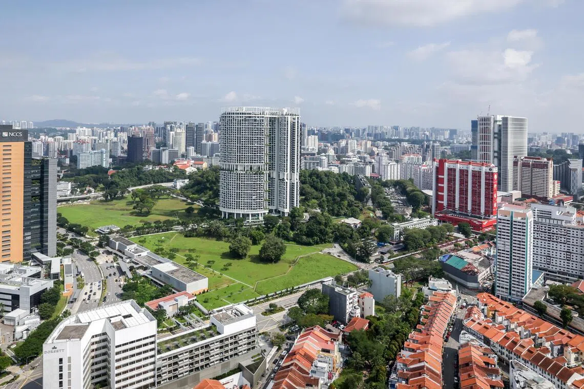 专家认为，珍珠山预购组屋项目位于市中心，地理位置优越，建成后有望成为市中心具有标志性的公共住房地标。（叶振忠摄）