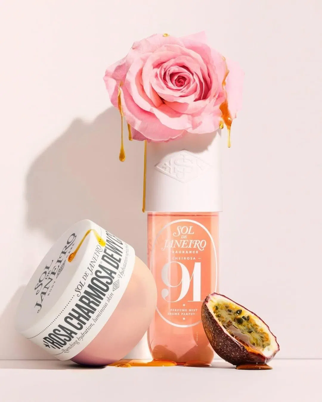 Sol de Janeiro最新Rosa Charmosa有香水与肌肤乳脂两种产品。（品牌提供）