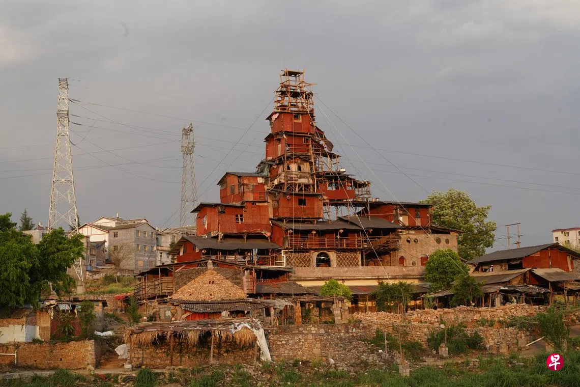 中国版哈尔的移动城堡成贵州网红打卡点| 联合早报