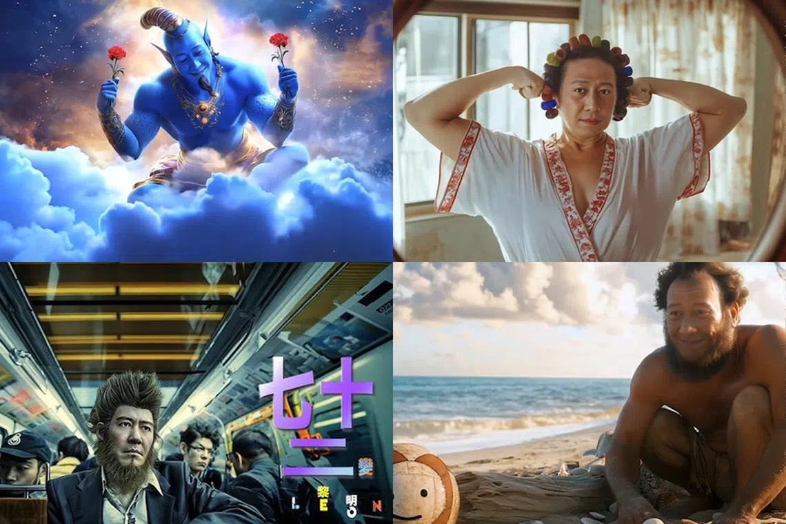 黎明用AI“七十二变”献暖网赞：香港面目全非你还在| 联合早报