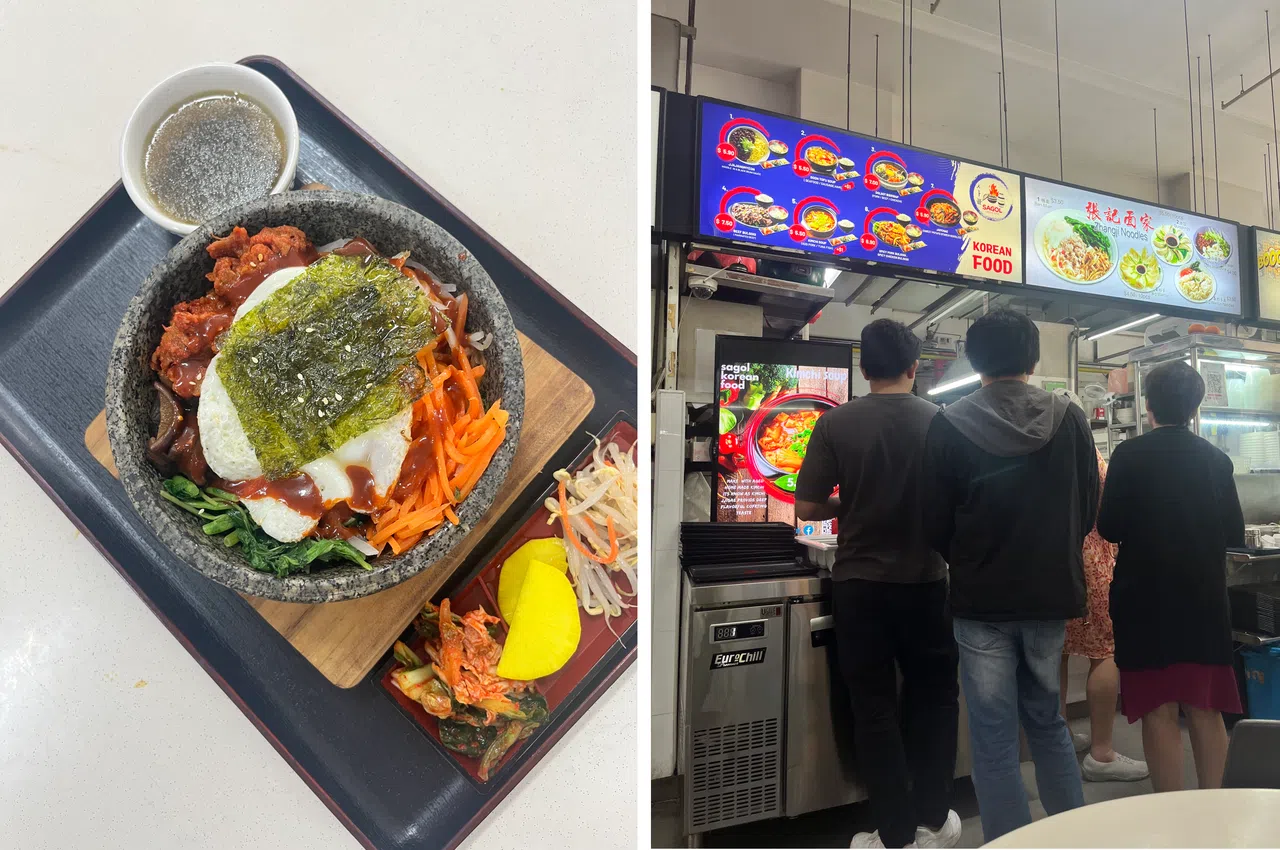 Sagol Korean Food的石锅拌饭，味美分量足，最难得的是食材新鲜，真材实料。（陈映蓁摄）