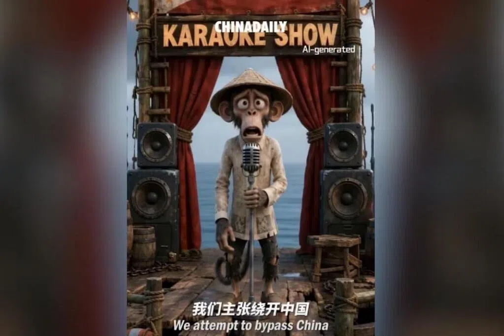 中国驻菲大使回应官媒猴子视频：政府管不了所有媒体内容