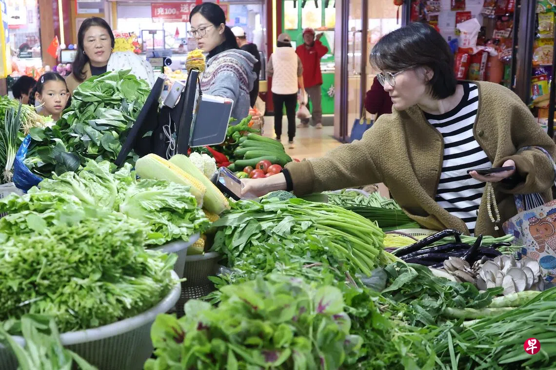 中国通缩风险未除物价低迷或持续| 联合早报