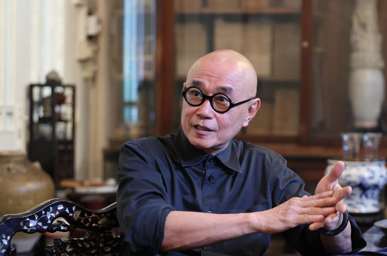 陈克湛希望透过展览重现历史，唤起诚信、责任、不忘根源等价值观。（档案照）