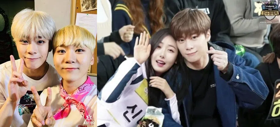 夫胜宽（左图右）及信飞（右图左）是文彬的好友，其中信飞和文彬更是自小就认识，友情长达17年。（互联网）