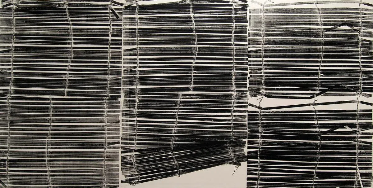 本地FOST画廊呈献菲律宾艺术家双人展，图为妮可·科森的油画。（图片由画廊提供）