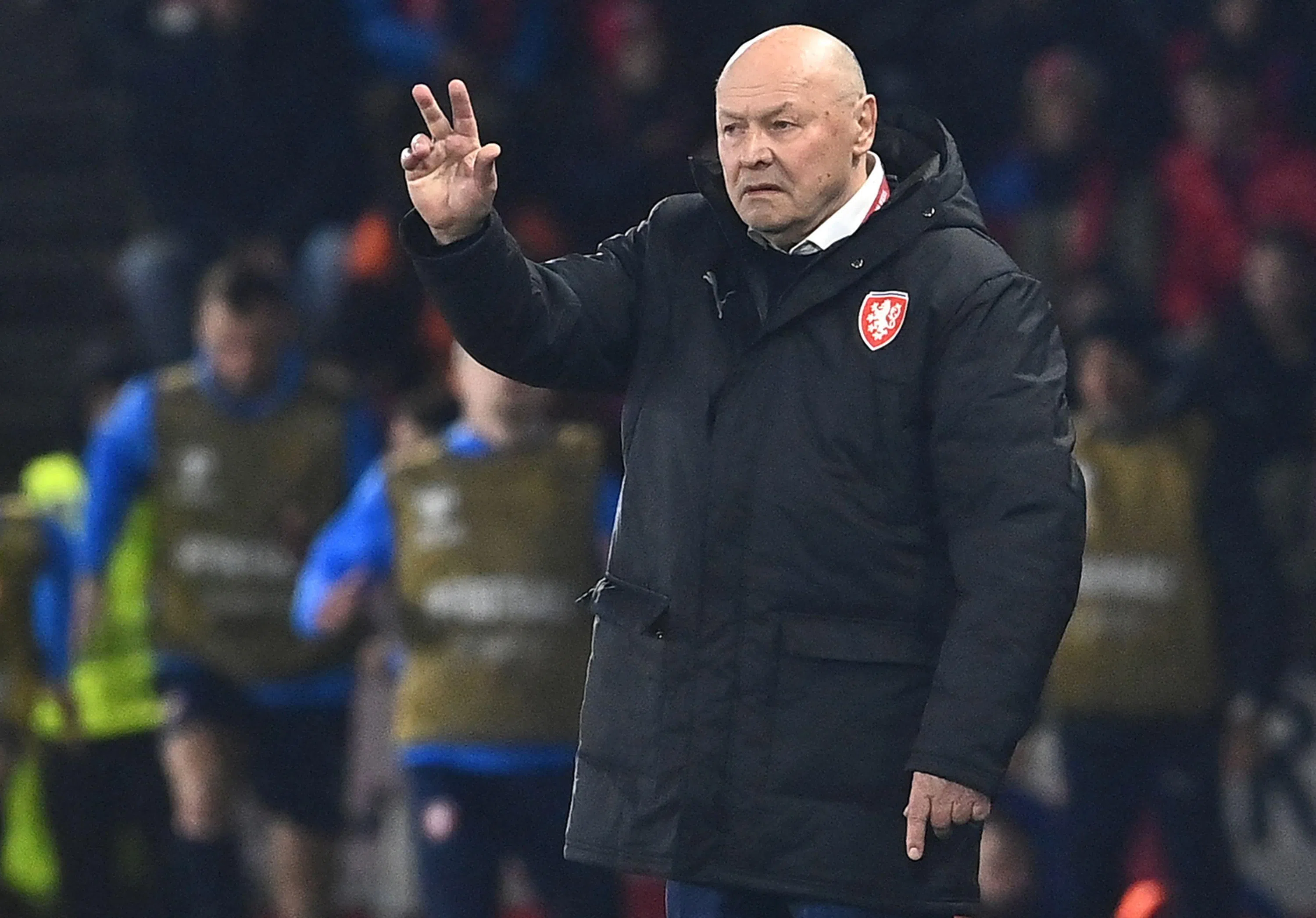 捷克主帅库贝克（图）去年年底取代哈塞克，成功带队晋级世界杯。（法新社）