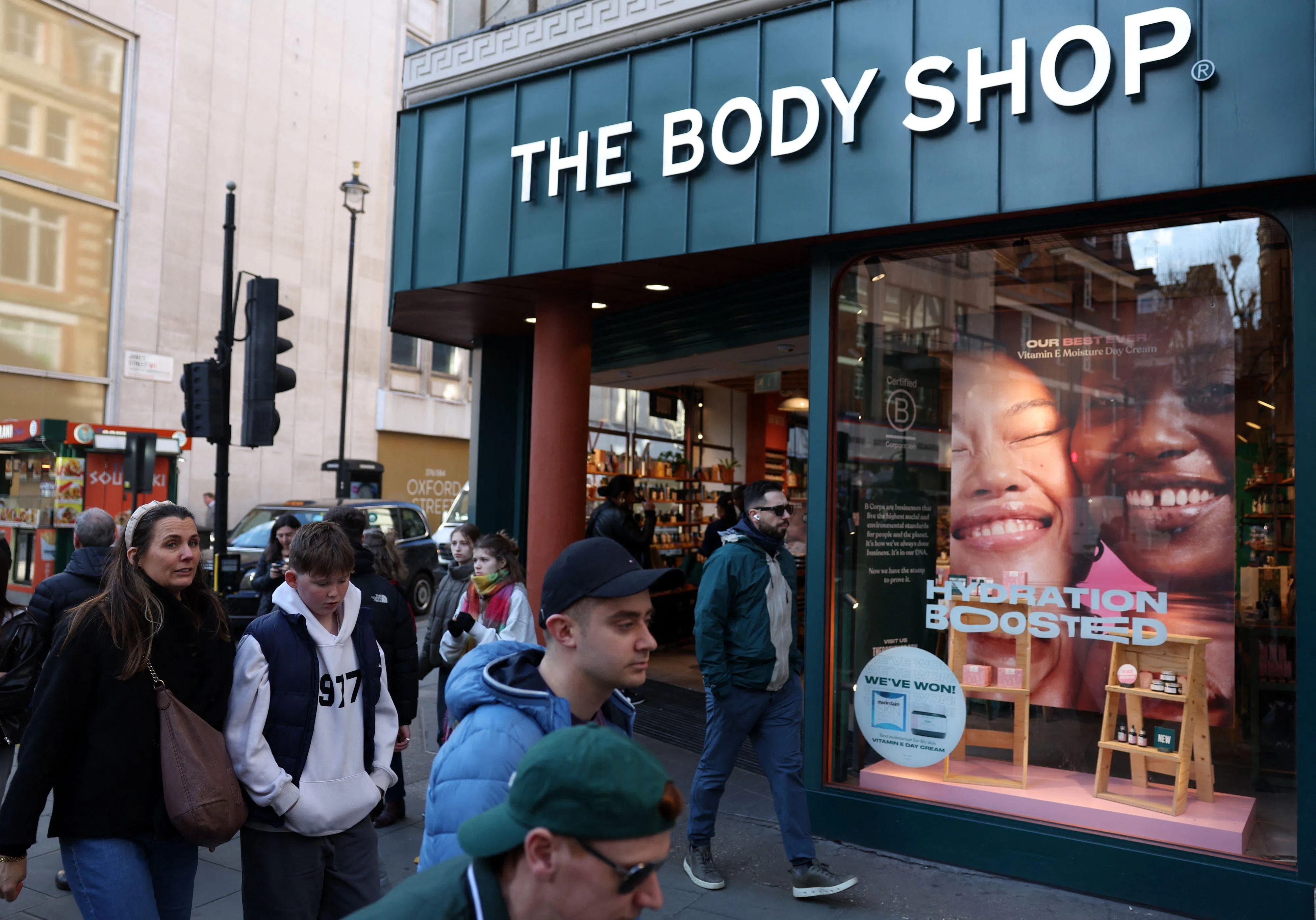 市场相信，The Body Shop的营运资金并非最初想象的那么良好。（法新社）