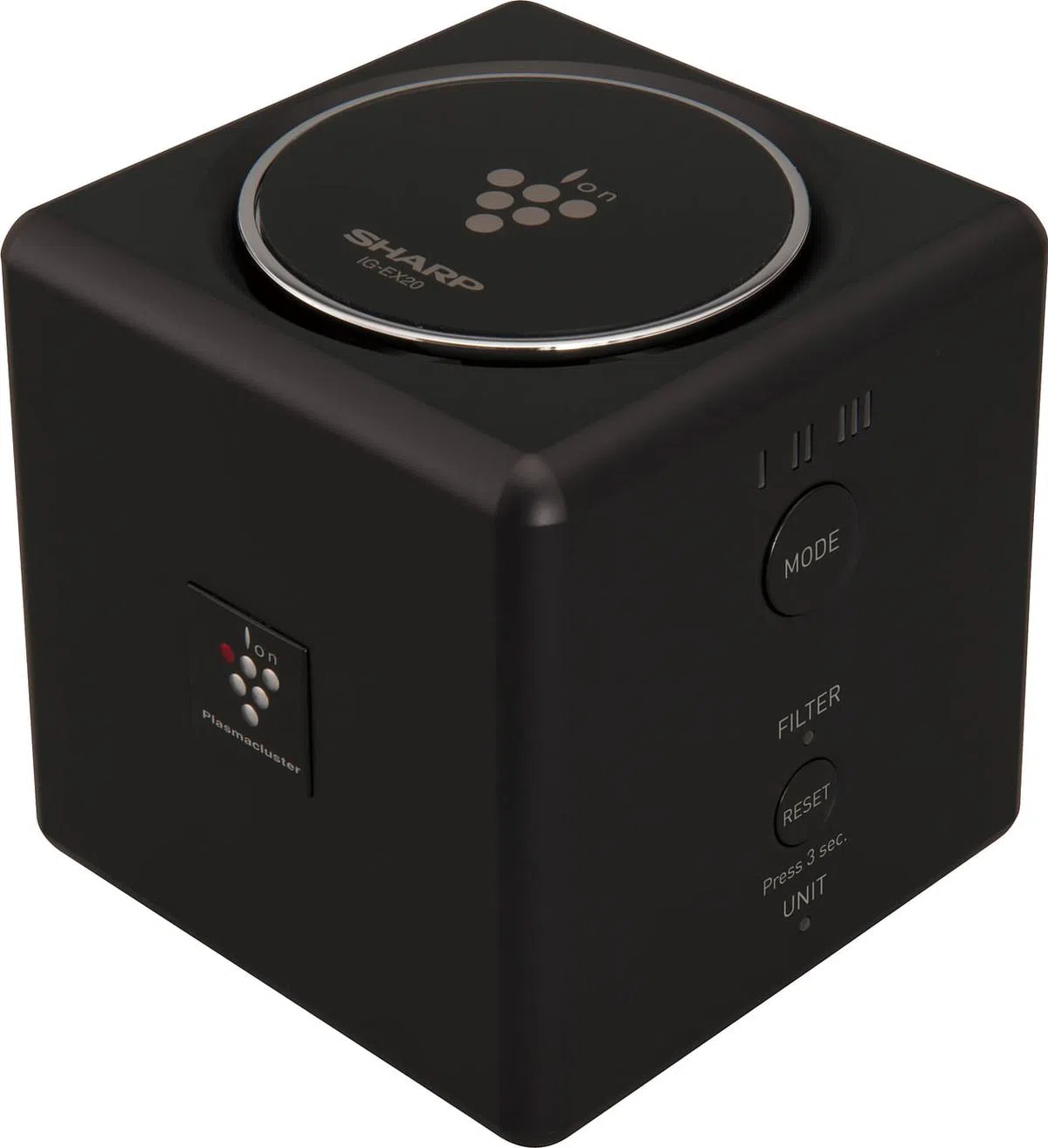 夏普Cube空气净化器采用净离子群技术。