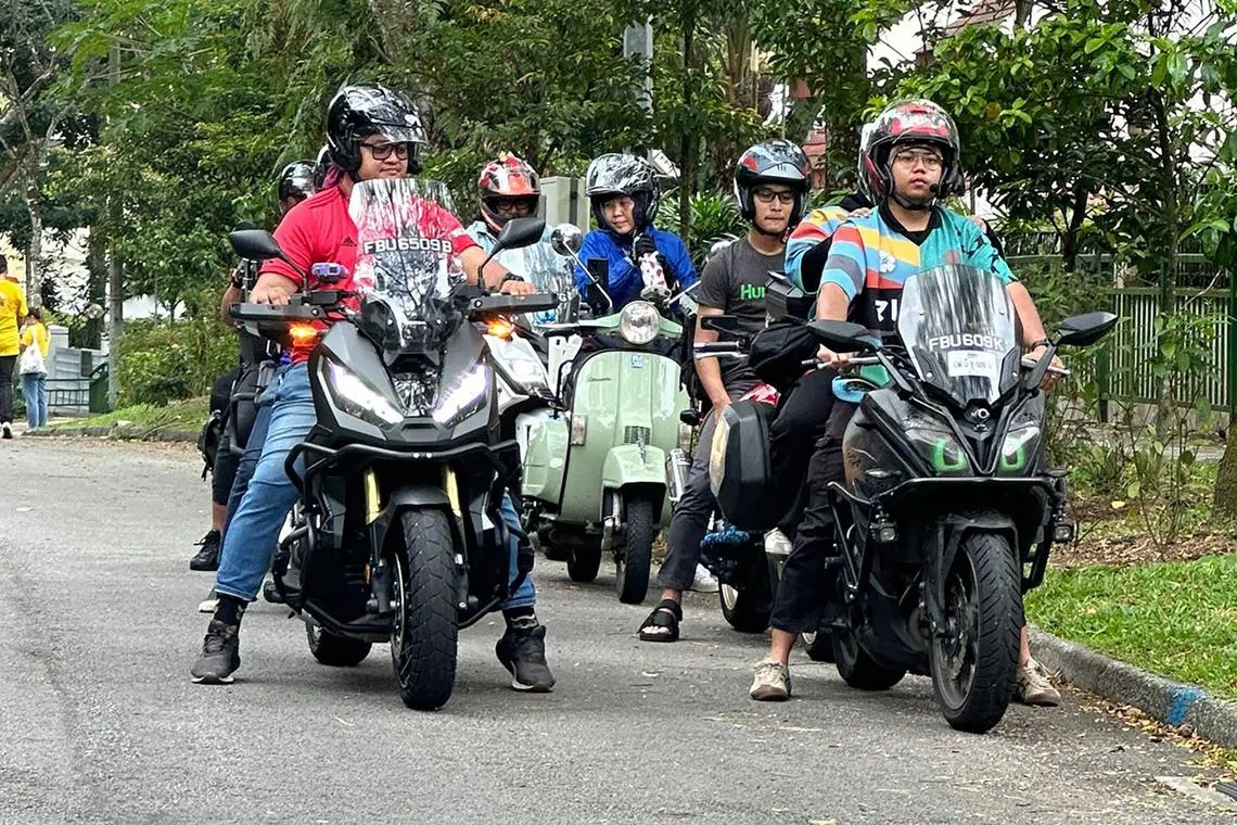 客工援助组织接受公众建议，今年也开放让电单车骑士参与活动。（受访者提供）