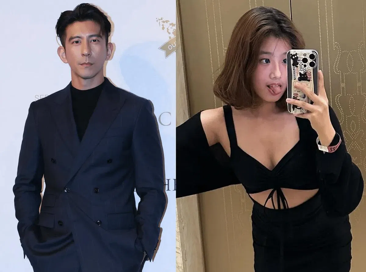 17岁的大女儿敢穿敢露，修杰楷提醒“不要走光就好”。（互联网）