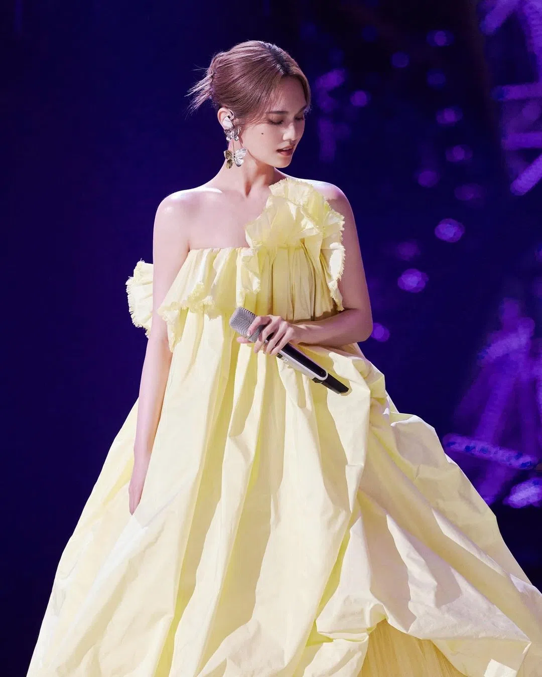 杨丞琳在第一集《歌手2024》的排名是倒数第二。（取自杨丞琳IG）