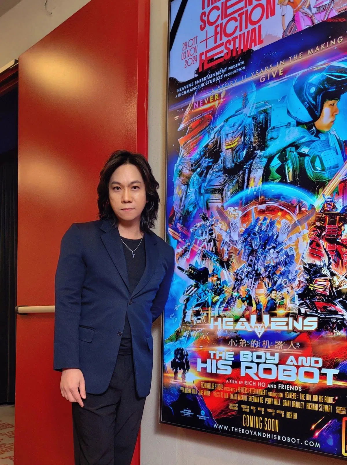 何国泰希望自己用心创作出的《小弟的机器人》，能很快与本地观众见面。（Heavens Entertainment提供）