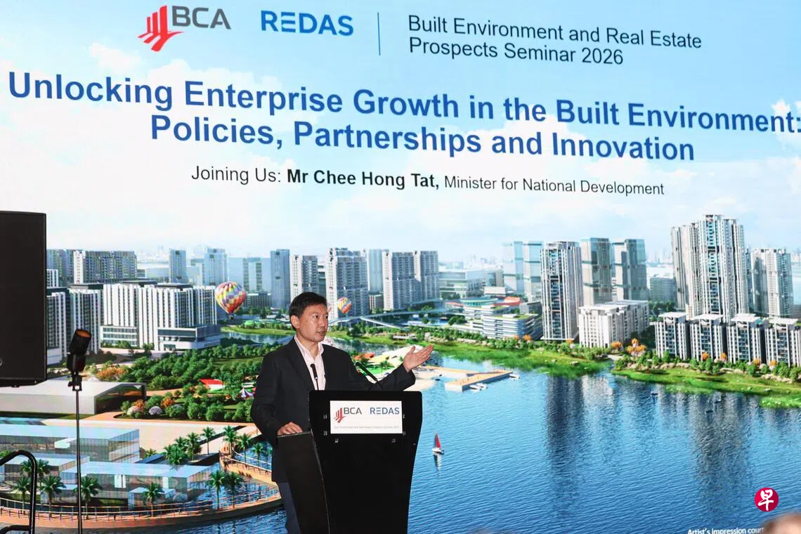 今年建筑业合同总值至少470亿元政府拟推新计划提升生产力| 联合早报