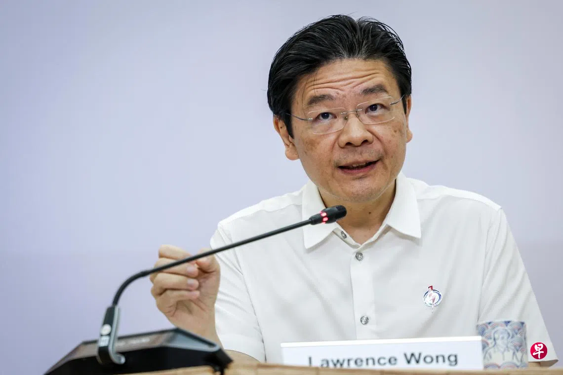 GE2025】黄总理：危机或许有利行动党但不敢掉以轻心| 联合早报