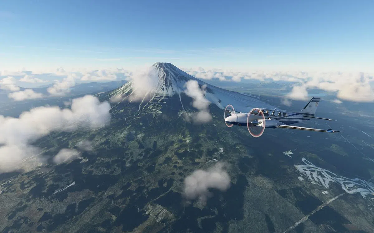 《微软飞行模拟》今年登陆Xbox，让更多玩家收获流畅的飞行探索。（互联网）