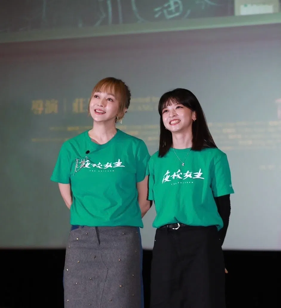 季芹（左）和陈妍霏（右）首次合作。（取自季芹IG）