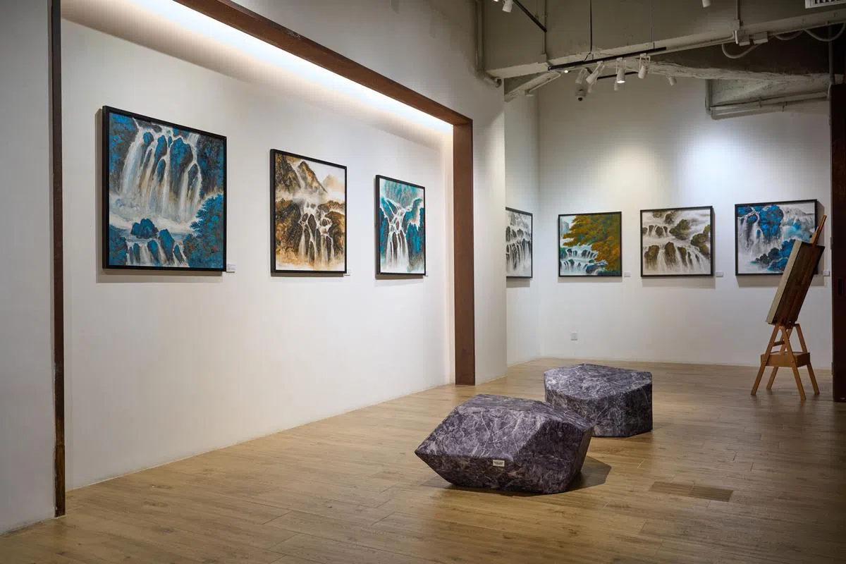 艺廊展现来自世界各地的作品。（图/香港旅游发展局）