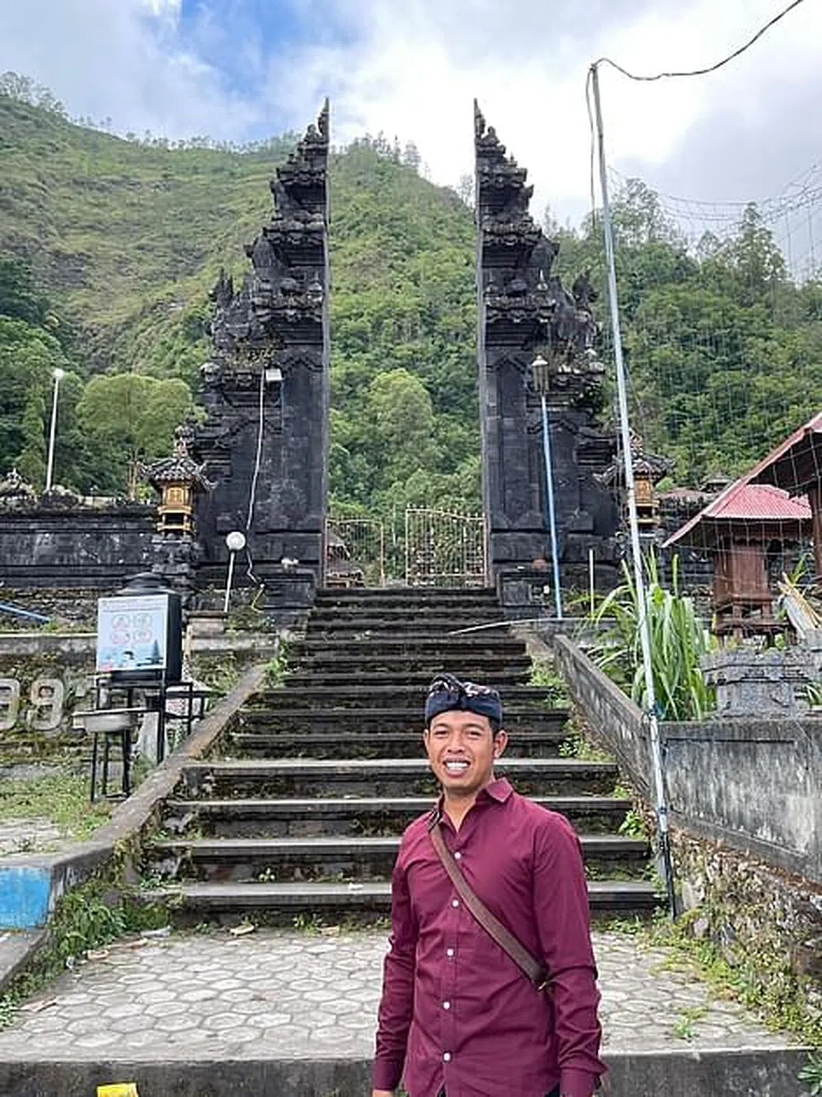 在特伦扬村土生土长的延素。（尤今摄）