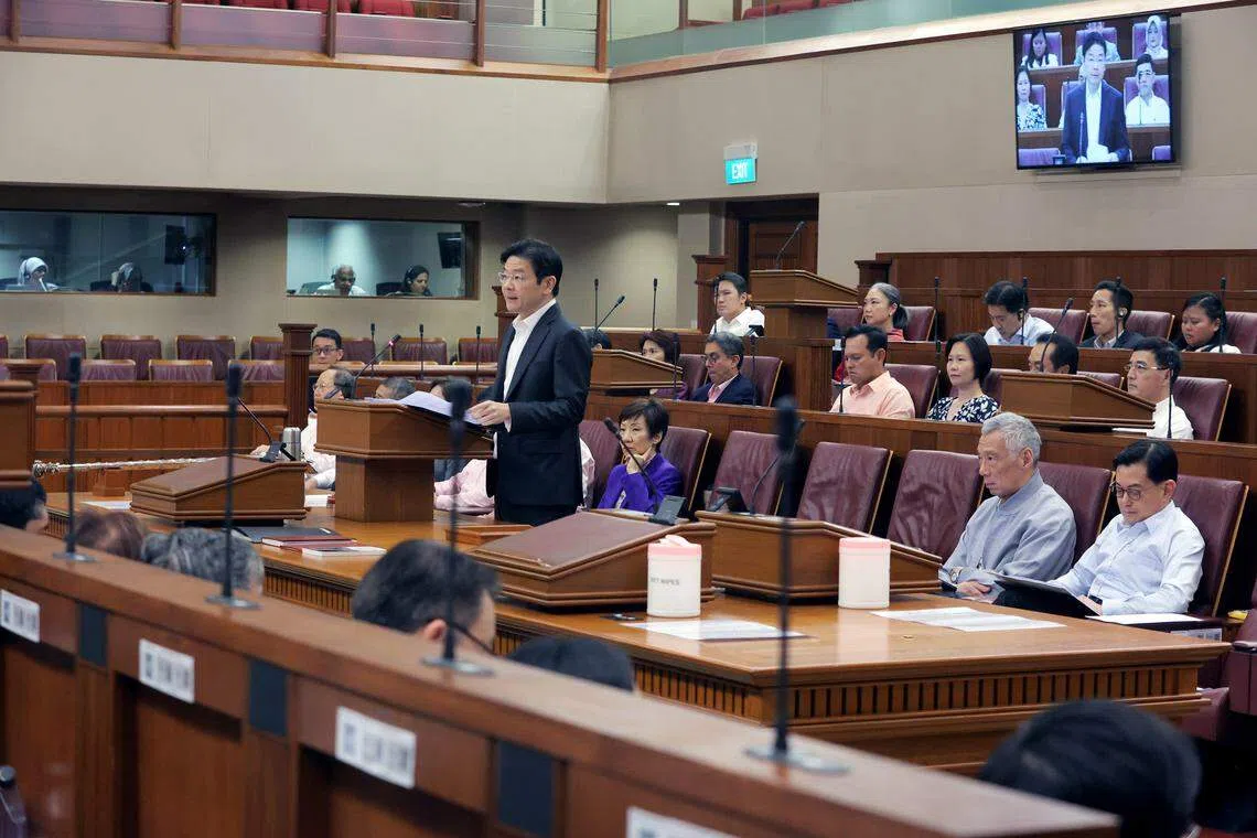 追求更好的经济增长、提供更优质的工作机会，并帮助劳动队伍掌握终身技能，是2024年预算案的另一个重点。（通讯及新闻部提供）