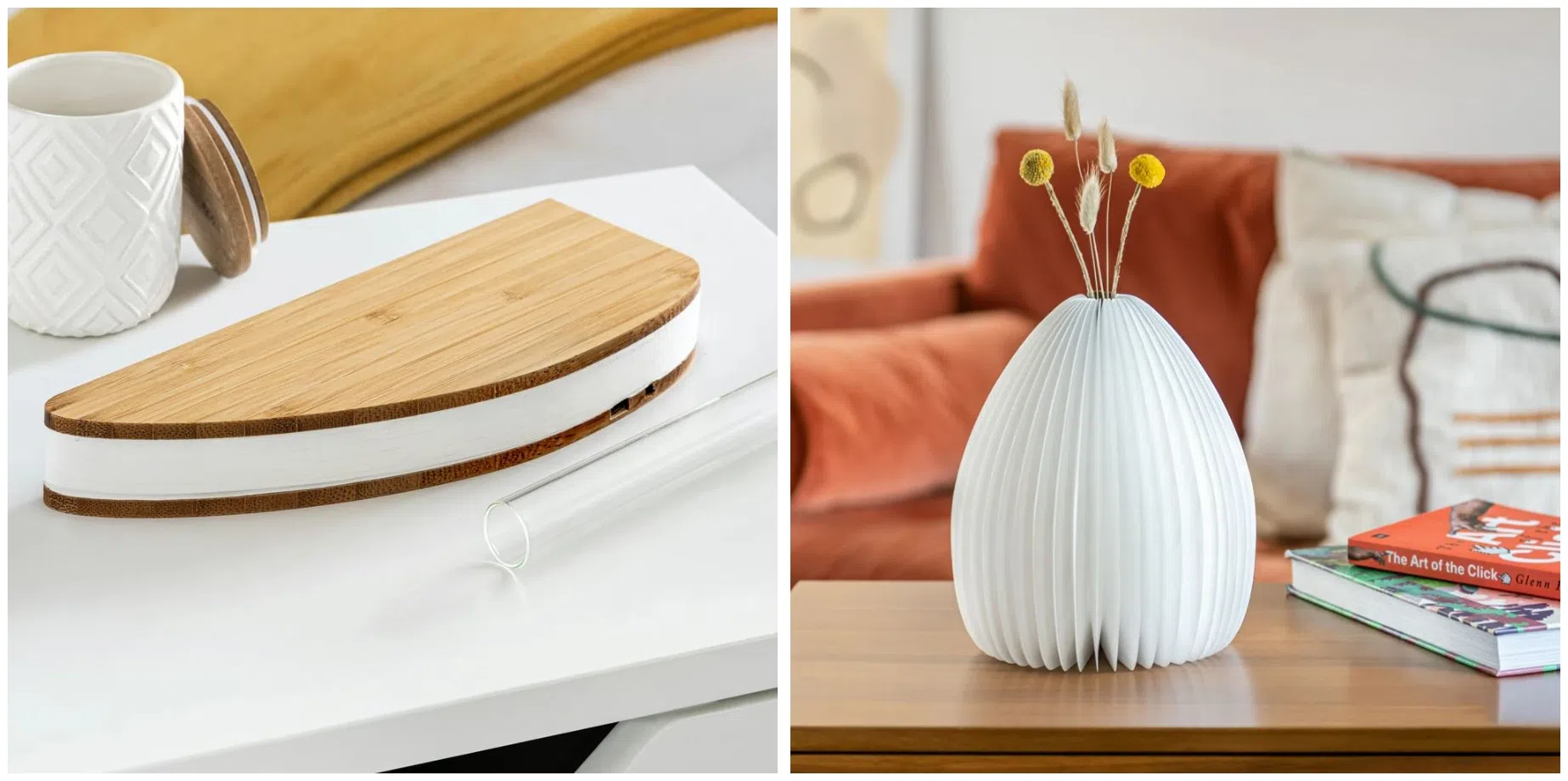 智能花瓶灯可折叠，易存放。（互联网）