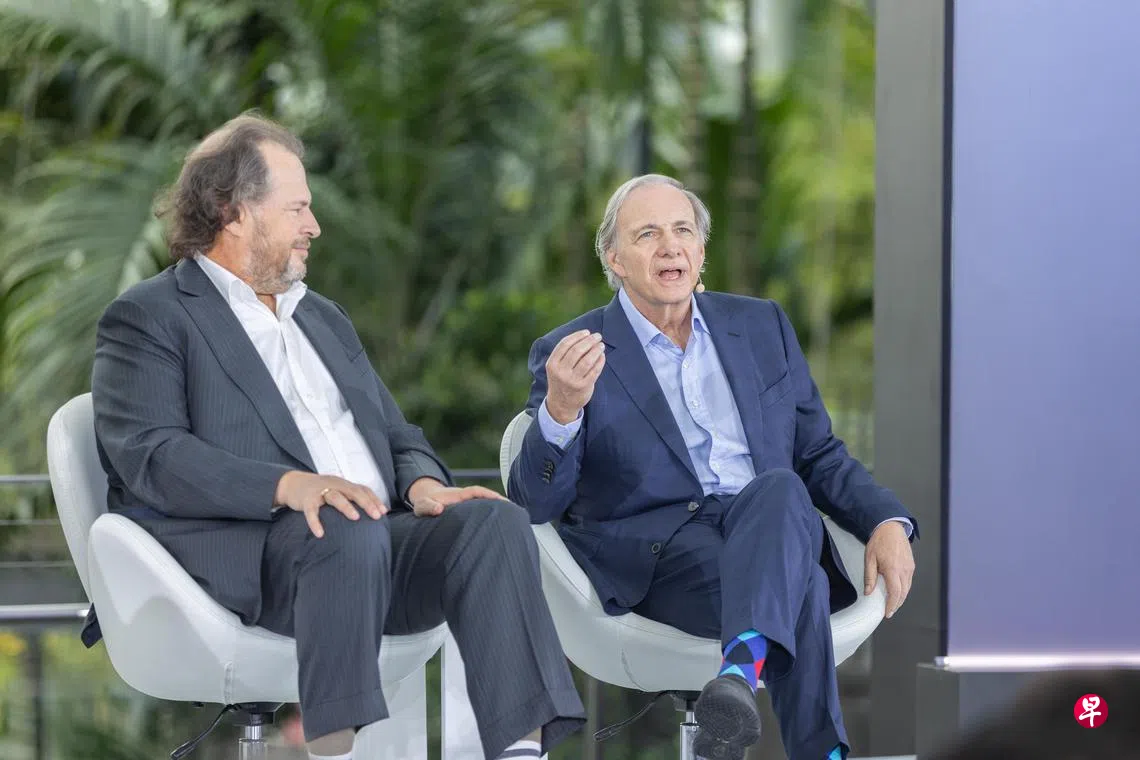 桥水创办人达利欧：美债规模逾36万亿美元或施压他国购买| 联合早报