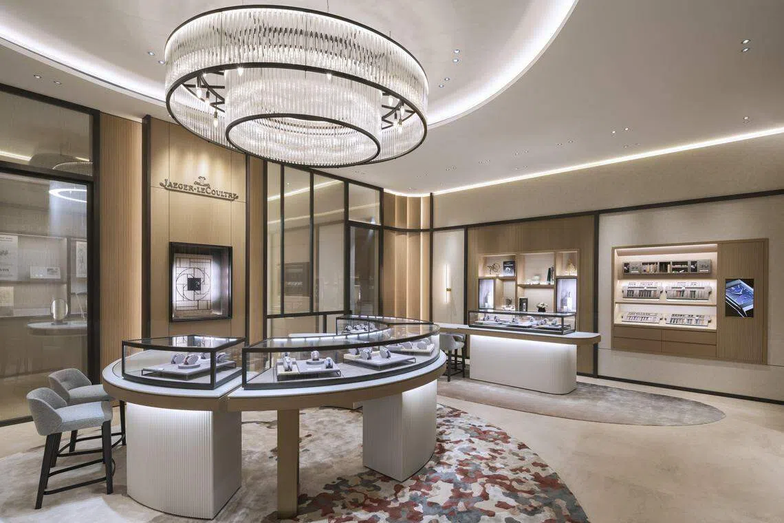 积家位于滨海湾金沙购物商城的精品店采用全新理念，让客人沉浸在高级制表世界。（品牌提供）