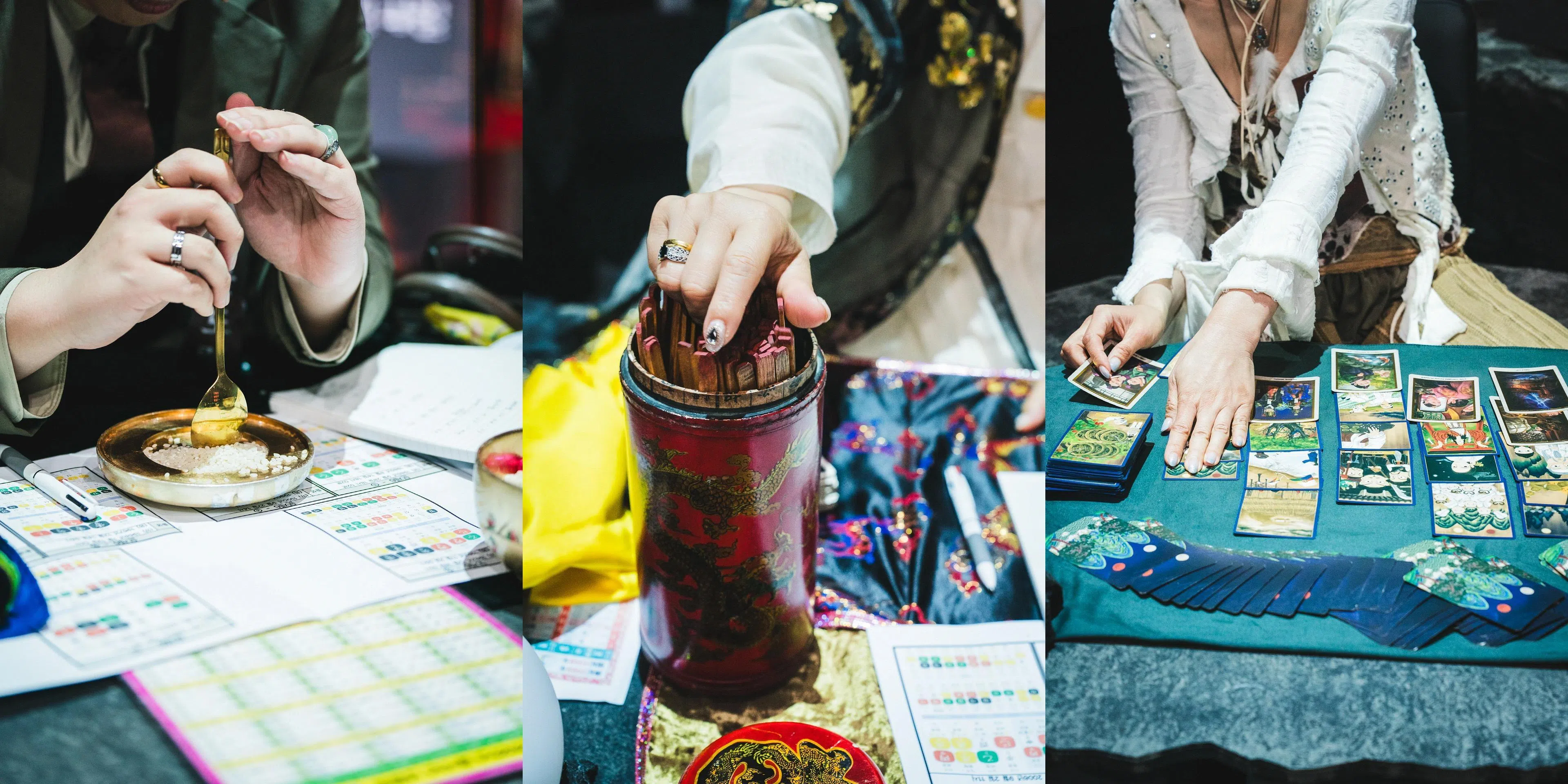 节目里可见参赛者使用各种工具一较高下。（互联网）