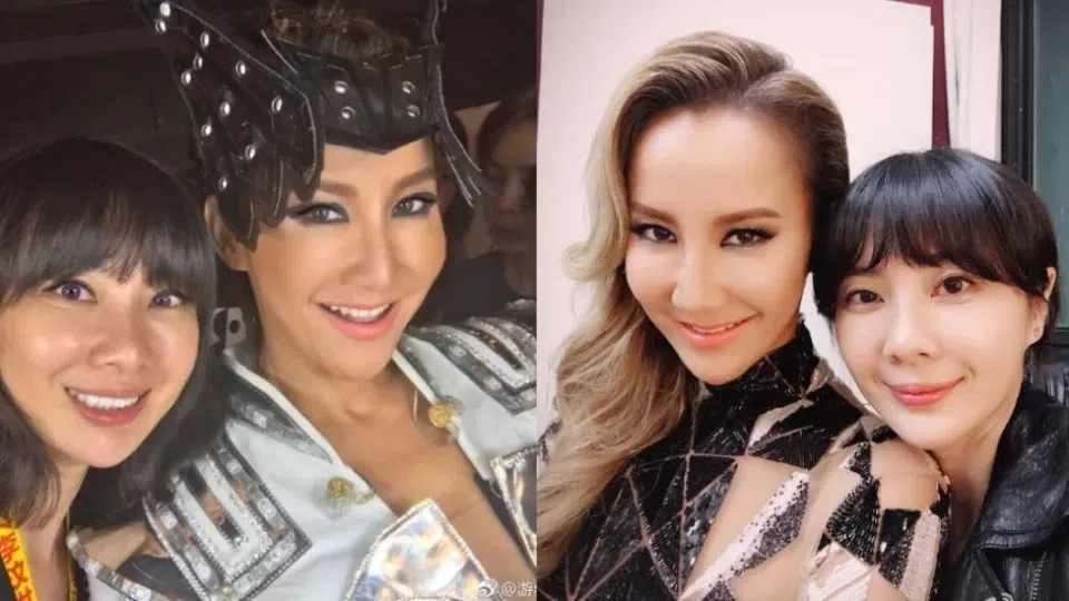 游丝棋和李玟合作多年。（取自游丝棋微博）