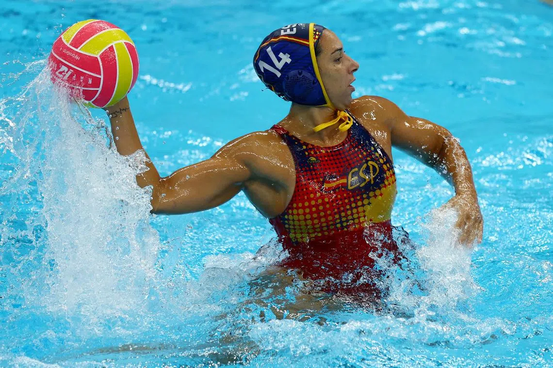 西班牙小将卡洛塔发挥出色，全场三次攻门两次得手。（路透社）