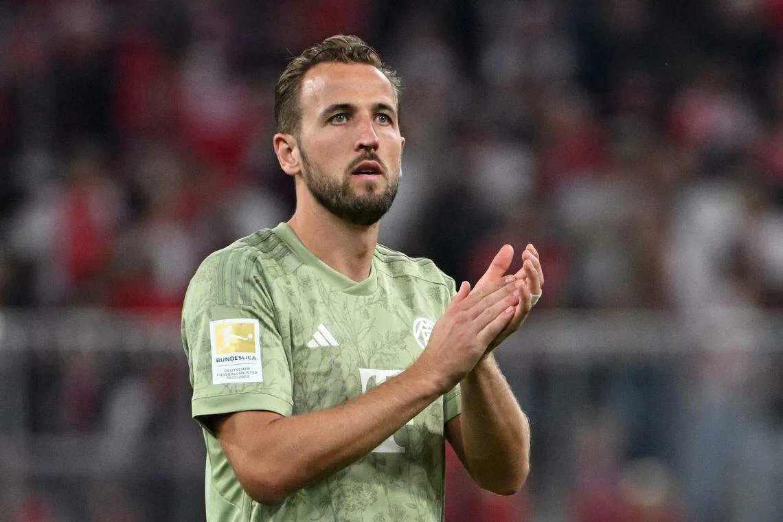 凯恩加盟拜仁慕尼黑后，已为新东家攻入四球。（路透社）