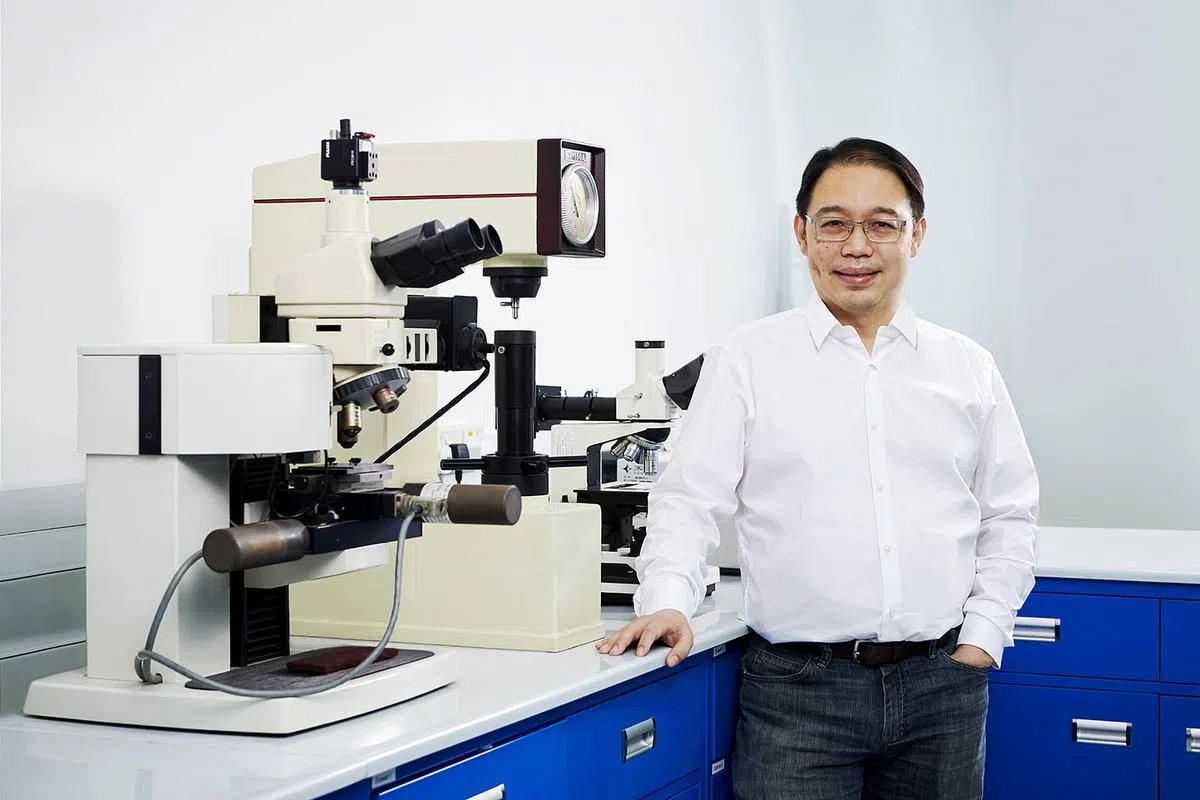 集团首席商务与策略总监饶毅昇说，纳峰科技这一路走来，都获得南洋理工大学、企发局和经发局等机构的大力支持。（图/新报业媒体）