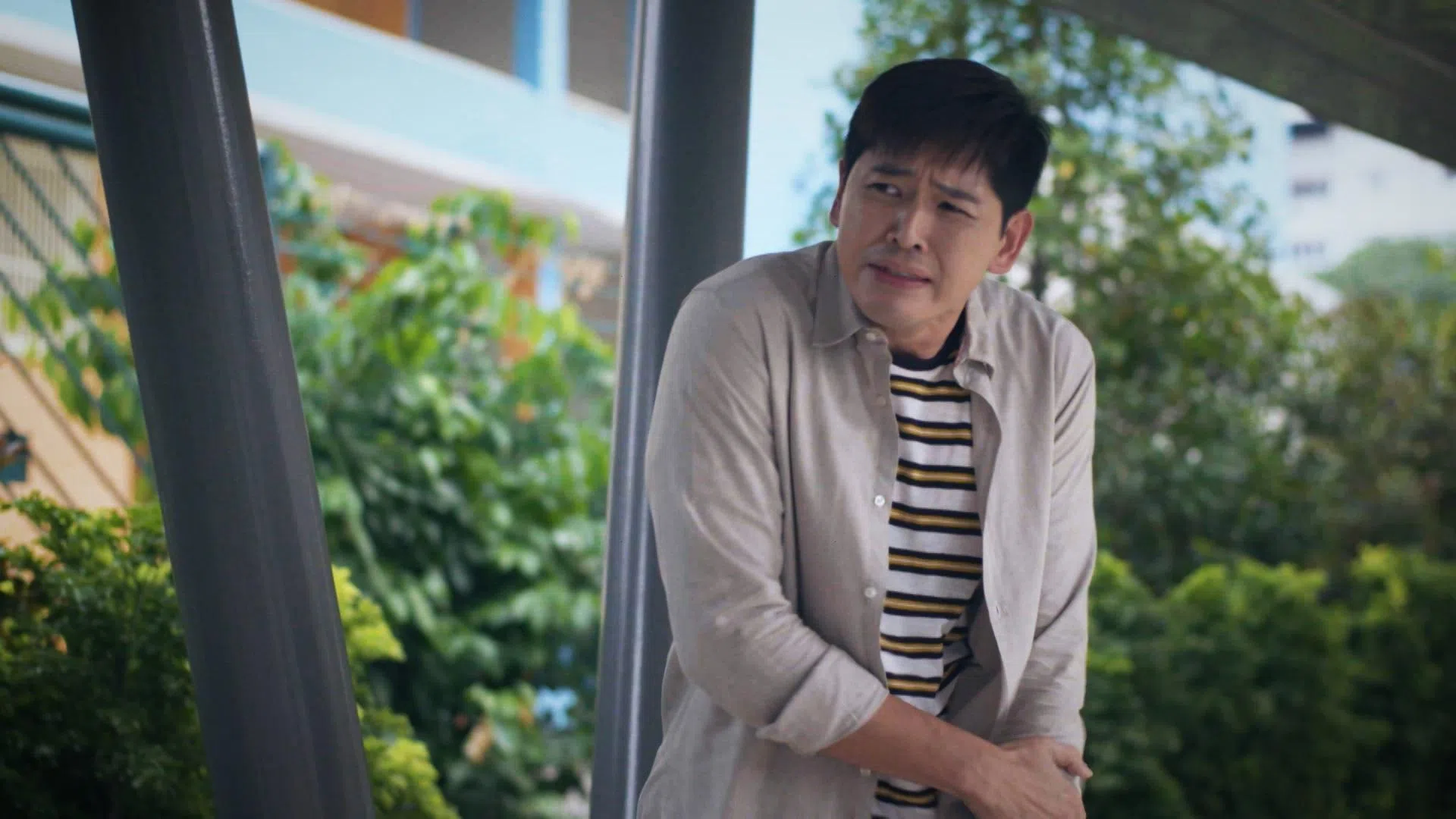 在《快乐王子》中饰演妥瑞氏症患者，陈罗密欧演技获好评。（新传媒提供）