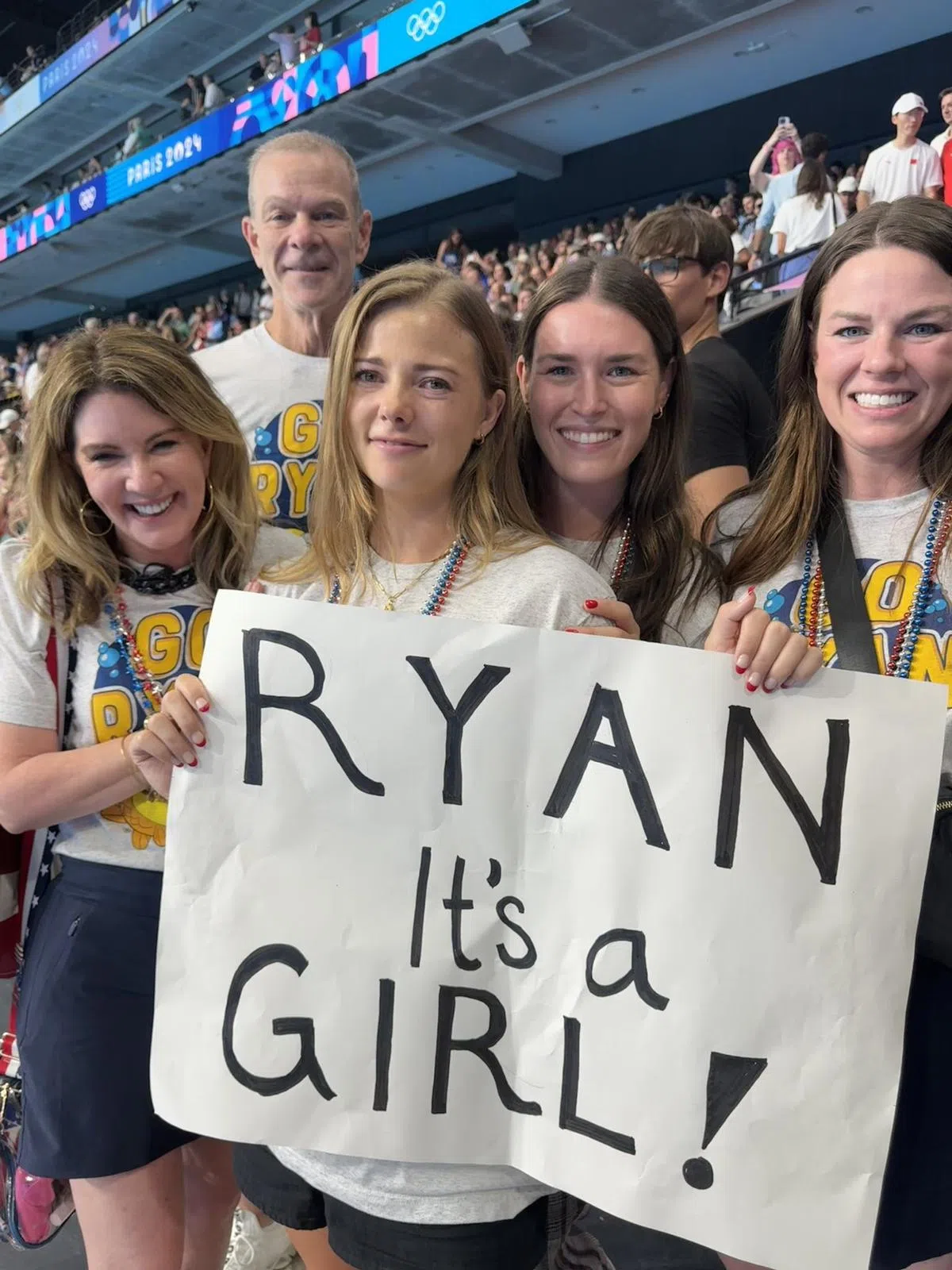 墨菲的家人以特别的方式告诉他孩子的性别。（互联网）