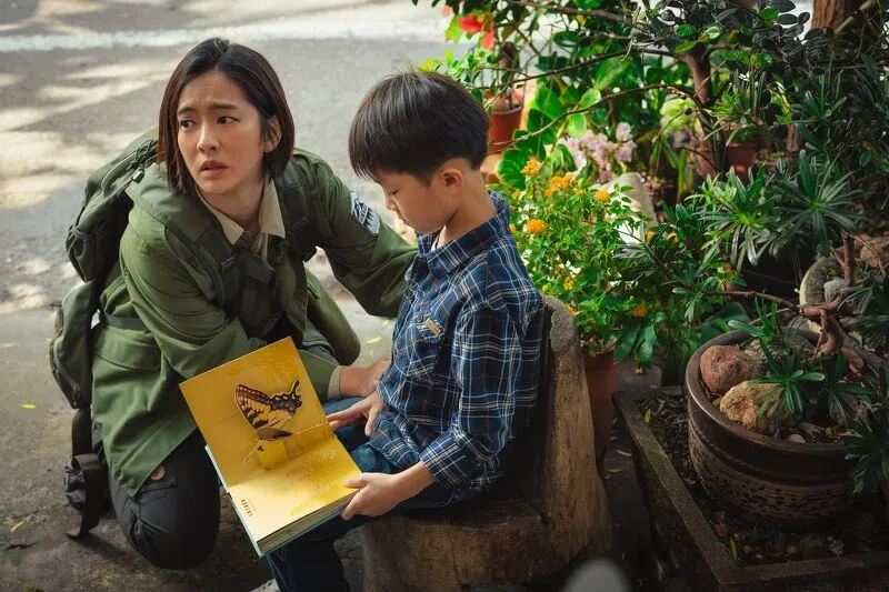 周采诗在戏中为自闭症的儿子尽心尽力。（互联网）