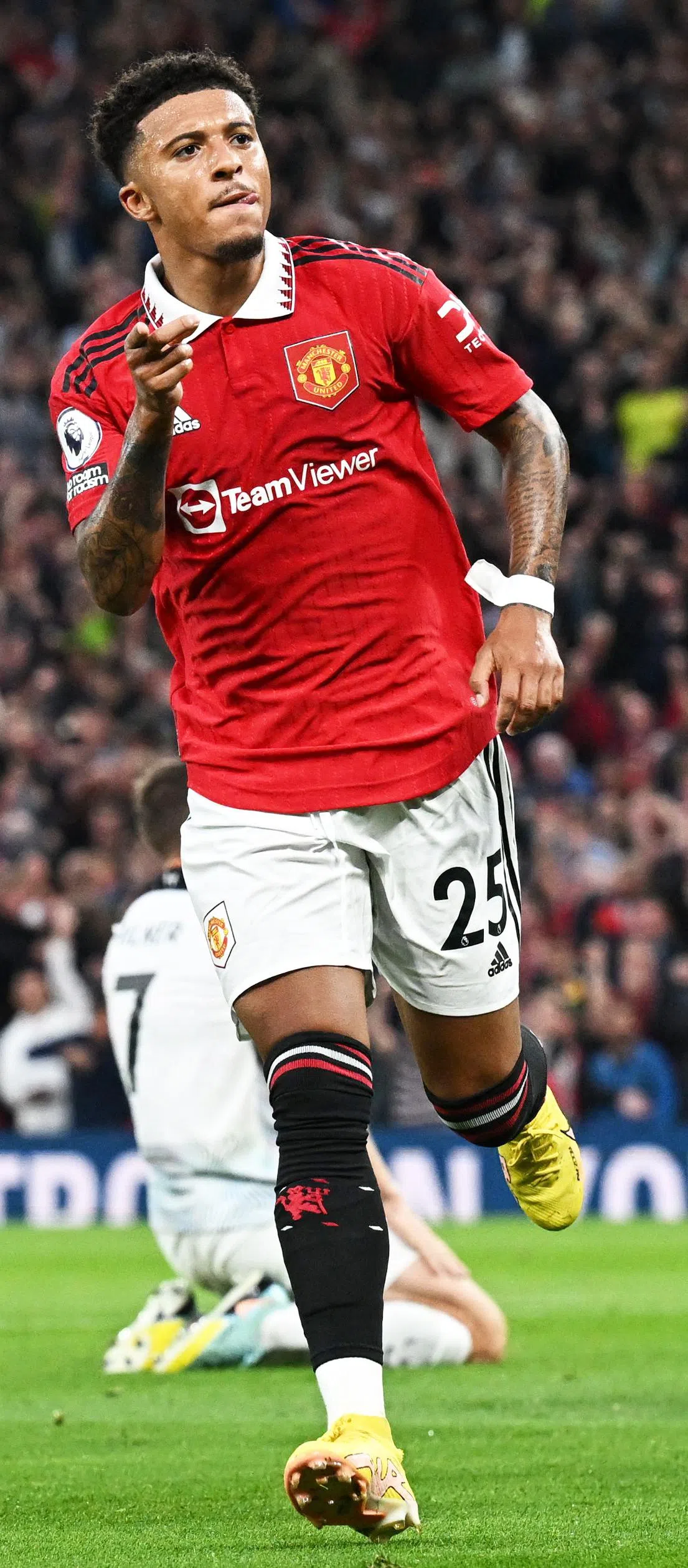 桑乔已近三个月没有为曼联上阵。（法新社）