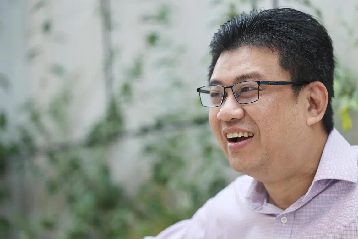新山士都兰区州议员曾茄恩认为，新柔长堤能继续连接新加坡与柔佛，形成一个1000万人口的经济大区块。（邝启聪摄）