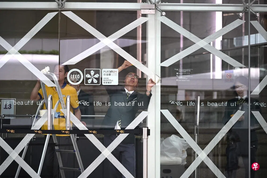 超强台风桦加沙逼近香港改挂八号风球| 联合早报