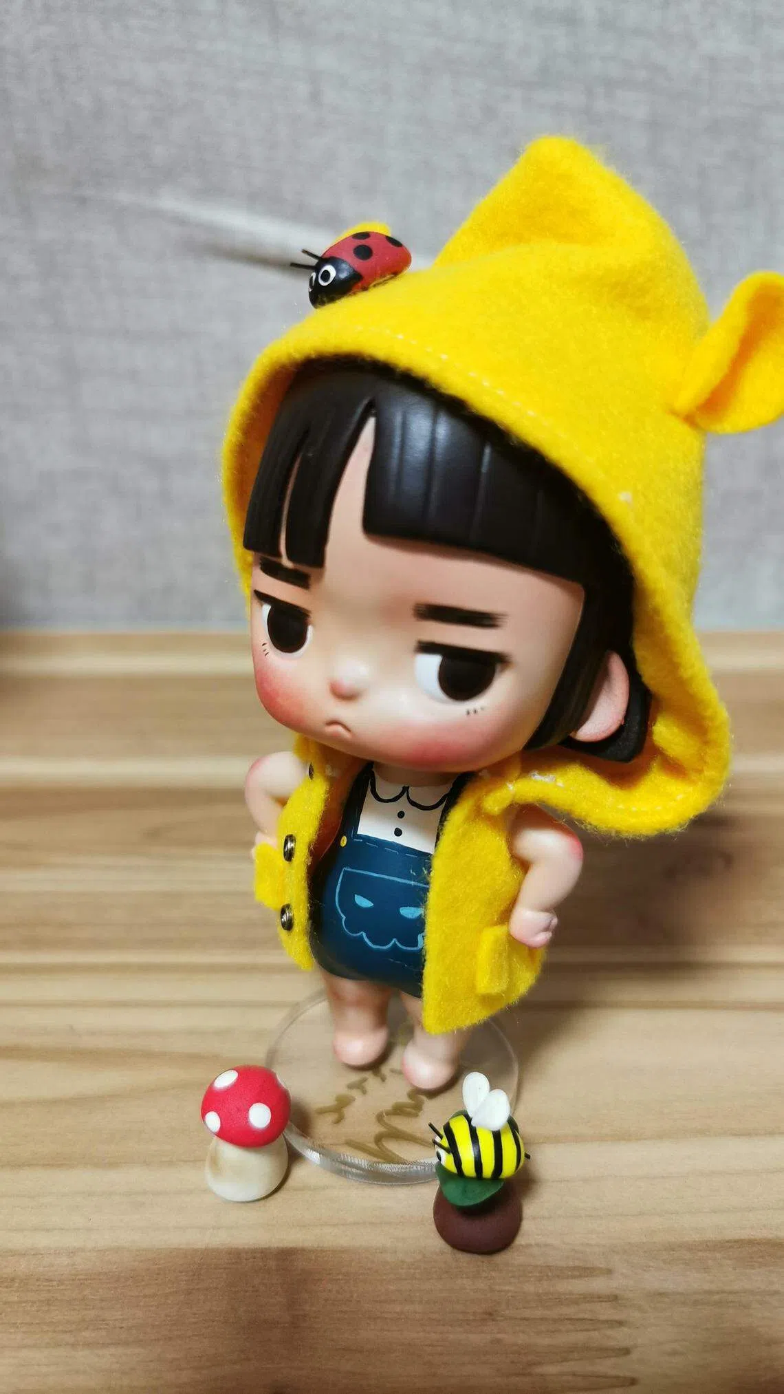 OliGal的设计灵感来自李佩珊的女儿。（陈宇昕摄）