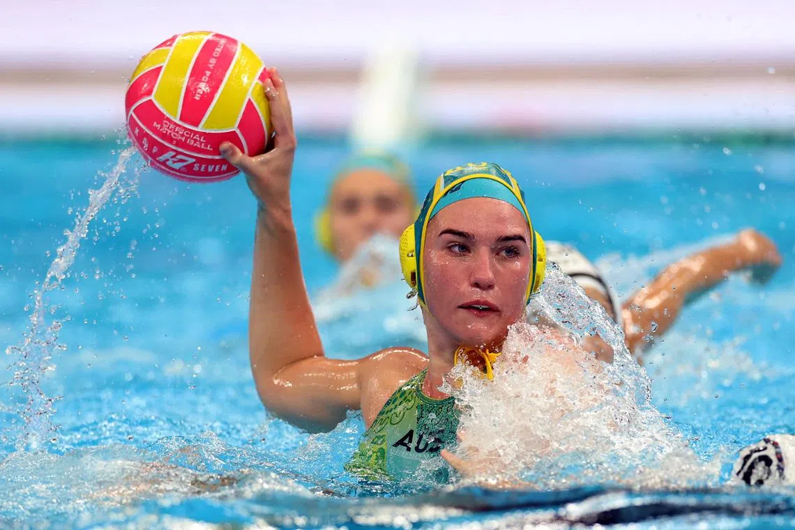 澳大利亚女将蒂莉全场四投四中，是队内进球第二多的球员。（路透社）