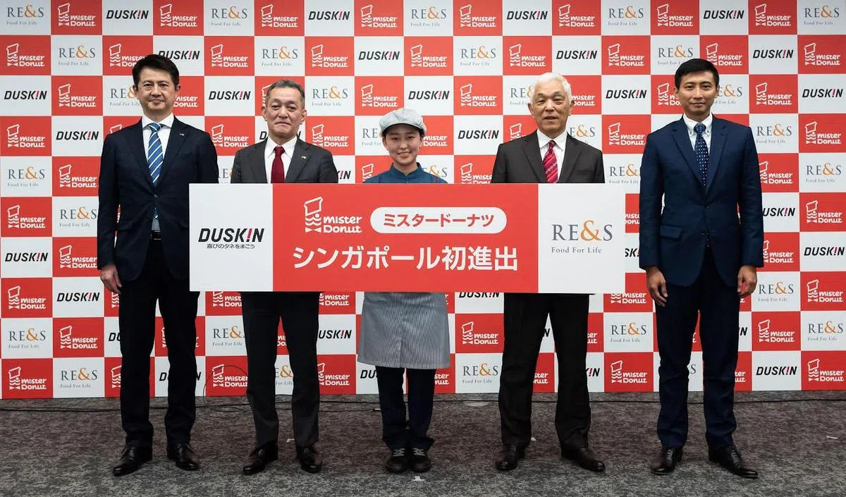 本地餐饮公司RE&S宣布引进日本人气甜甜圈Mister Donut。